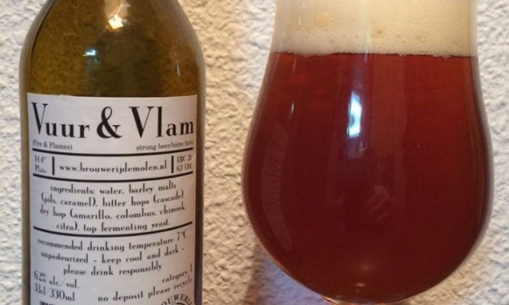 Vuur en Vlam van Brouwerij De Molen Vuur en Vlam van Brouwerij De Molen